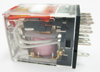 RELAY 4PDT,240VAC,5A,BUTTON &