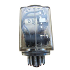 RELAY,PLUG IN 24VDC,3PDT-ENCLO