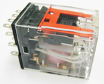 RELAY 4PDT 5 AMP 24VAC W/DUST