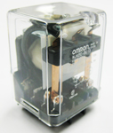 RELAY,PLUG-IN 12VDC,2PDT-PLAIN