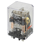 Relay, Plug In 2PDT 110Vdc