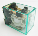 RELAY,PLUG-IN 24VDC,2PDT DUST