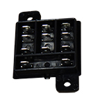 RELAY SOCKET 3 POLE,QUICK CONN