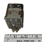 RELAY 120VAC,2PDT(FLANGED COVE