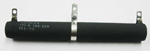 RESISTOR,ADJUSTABLE 100 OHM,10
