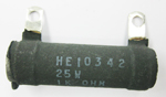 ~RESISTOR,FIXED 1000 OHM, 25W TOLERANCE +/- 5%