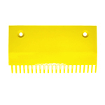 Comb Plate, Yellow, Side