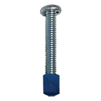 Upgraded Screw, 1/4-20 x 2" Steel Zinc Rnd Hd