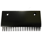 Comb Plate, Right Hand, Black Powder Coat
