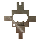 SEES Door Wedge Tool, SS Bottle Opener