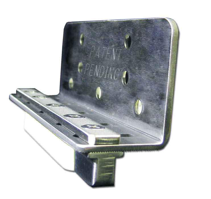 SEES Safety Door Guide, SS, White Gib