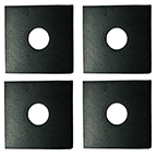 SEES Isolation Pad, 1-1/2"SQ x 1/8"