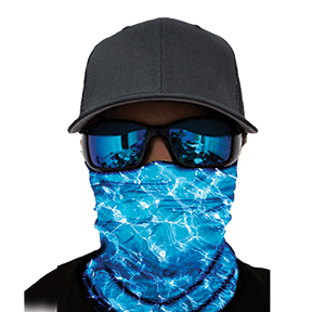 Mask, Face Buff, Blue Ocean Water