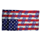 Mask, Face Buff, SEES logo on USA flag, Milk Silk