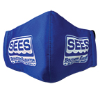 Mask, SEES Blue, 3 Layer Cotton/Polyester