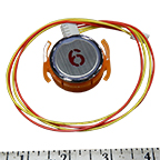 PushButton, Rnd Flush S/S "6"