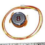 PushButton, Rnd Flush S/S "8"