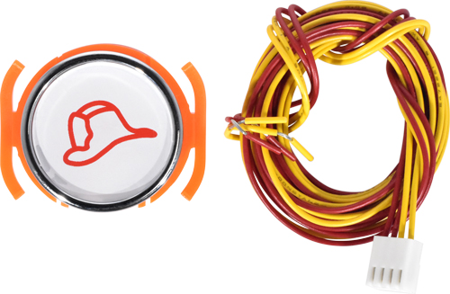 Fire Service Indicator, Rnd Flush S/S