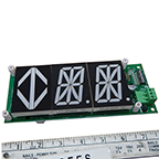 PI Double 2.2" Blue Character, w/ Arrows