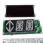 PI Double 2.2" Red Character, w/ Arrows