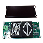 PI Single 2.2" Red Character, w/ Arrows