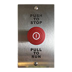 Pit Switch, Push-to-Stop