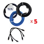 Cable Pack, Cat 5 Cables w/