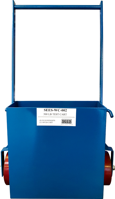 SEES Weight Test Cart, 500lbs