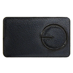 Face Plate, Blank Black MTA