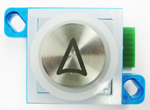 SINGAPORE BUTTON SQ. "ARROW" 1