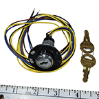 Key Switch, 2Pos/Rm1 Off/On,