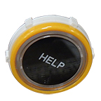 Pushbutton, "Help" Black