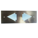 LANTERN PLATE VER.INTER. 3 3/4