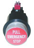 STOP SWITCH ASSY.,ROUND/BLACK