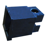 HOUSING, STOP SWITCH, BLACK SQ