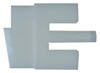 PUSH BUTTON BODY, WHITE SQUARE