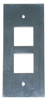 HALL STATION PLATE 3X7 DOUBLE