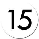 BUTTON INSERT, ROUND #15