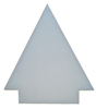 ARROW MOULDED WHITE LENS PIN M
