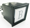 P.I. ASSY, SQ BLACK, MARKED "B