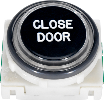 US Button Assy, "Close Door"