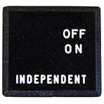 US Bezel Insert, Independent