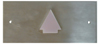 LANTERN PLATE HOR.TERMINAL RED