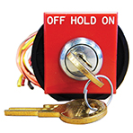 FireSrvc KeySw, PH2 Sq Off-