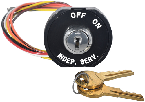KeySw, "Indep Serv" Off-On 2P