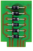 RECTIFIER BOARD 3 PHASE 6 DI