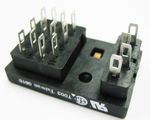 SOCKET, RELAY FOR 4PDT