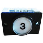 EPCO WA-9PC PUSH BUTTON "3"