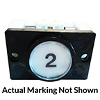 EPCO WA-9PC PUSH BUTTON "8"