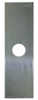 S.S 1 HOLE CTR COVER PLATE, 3